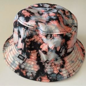 Unisex - Vans Undertone Pink & Blue Wash Dye Bucket Hat